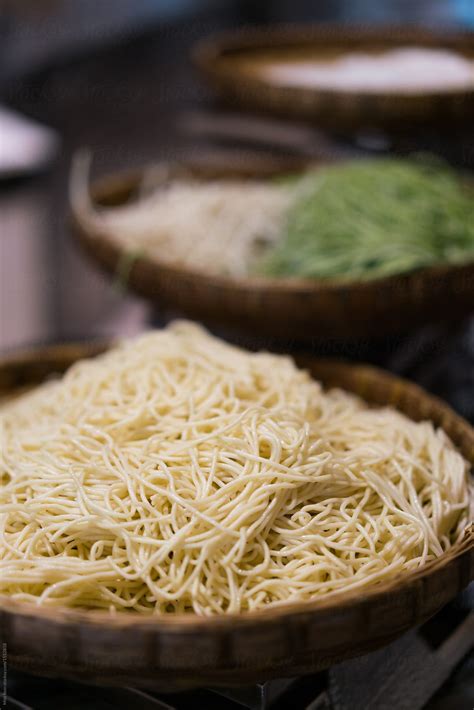 "Close-up Of Chinese Noodles" by Stocksy Contributor "Rein Cheng" - Stocksy