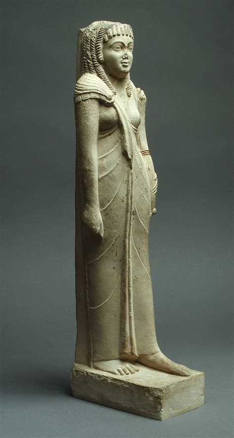 Statuette Of Arsinoe Ii For Her Posthumous Cult Ptolemaic Period