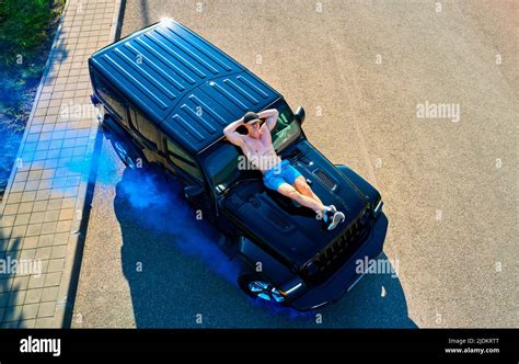 Man Resting On Roof Hi Res Stock Photography And Images Alamy