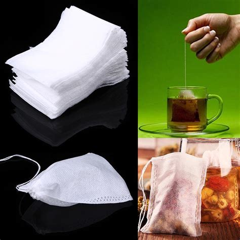 Koupit Pcs Disposable Empty Tea Bags With String Heal Seal Filter