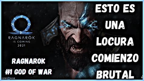 God Of War Ragnarok Es Una Locura Primeros Minutos Gameplay Ps