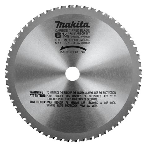 Makita A T Carbide Tipped Atb Circular Saw Blade