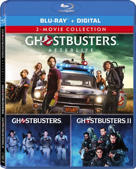 Ghostbusters / Ghostbusters II / Ghostbusters: Afterlife (Blu-ray ...