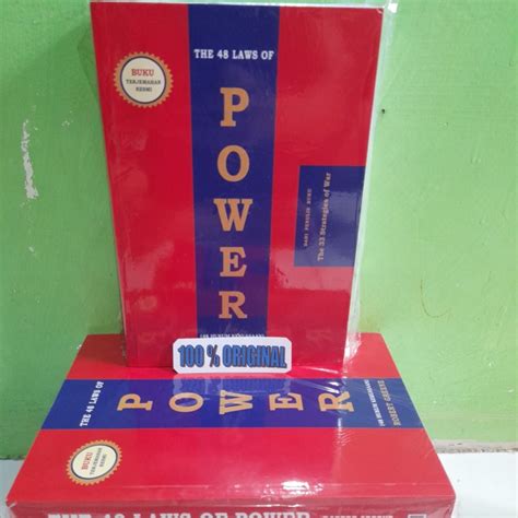 Jual The Law Of Power Hukum Kekuasaan By Robert Greene Di