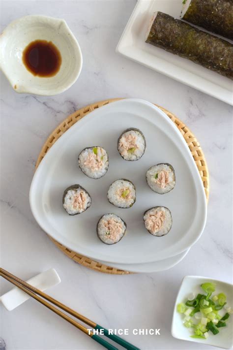 Spicy Tuna Sushi Recipe The Rice Chick