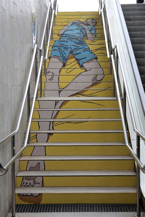 Street Art On Stairs 15 Beautiful Examples