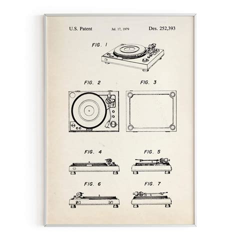 Gramofon Muzyka Plakat Patentowy Himaps Eu