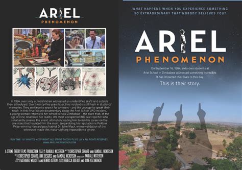 Ariel Phenomenon DVD - New UFO Documentary Ariel Phenomenon