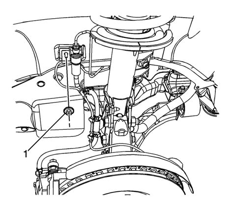 Chevrolet Equinox Service Manual Front Wheel Speed Sensor Replacement