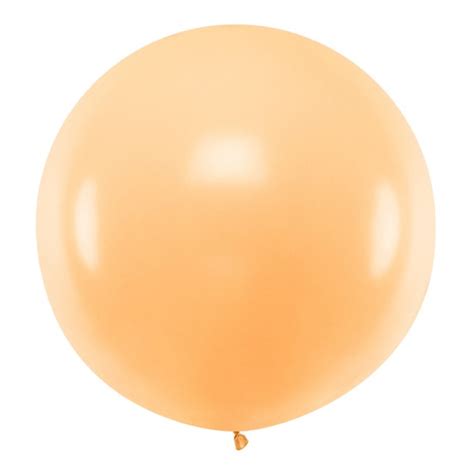 Ballon Jumbo Pêche Clair Pastel