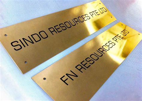 Etching – Metalsigns