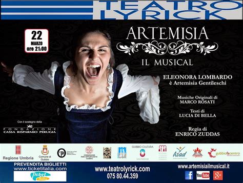 Riflettori Su Di Silvia Arosio Artemisia Il Musical Si Parte Il 22