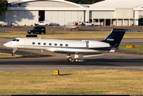 N722BV Private Gulfstream Aerospace G V SP Gulfstream G550 Photo By