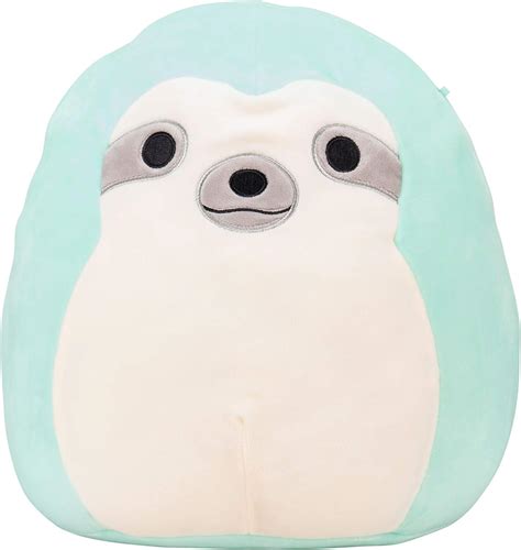 Squishmallows Peluche Kellytoy Oficial De Pulgadas Aqua The Sloth