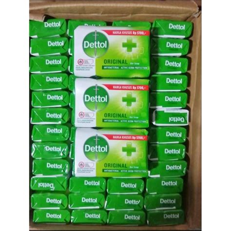 Jual Dettol Sabun Batang Original 100gr Isi 5 Pcs Shopee Indonesia