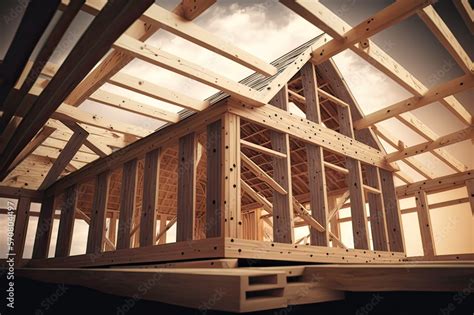 exploring  structure   wooden house  construction process