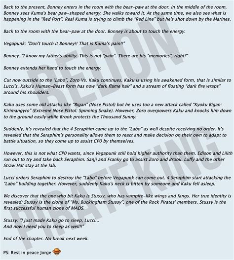 Spoliers One Piece chapter 1072 : r/Piratefolk