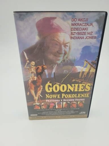 Goonies Nowe Pokolenie Kaseta Vhs Warszawa Kup Teraz Na Allegro