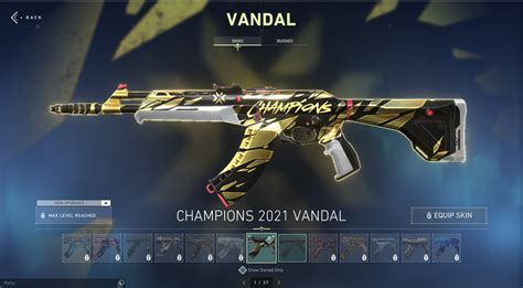 Valorant account with Champions Vandal skin - EpicNPC