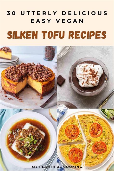 30 Vegan Silken Tofu Recipes My Plantiful Cooking