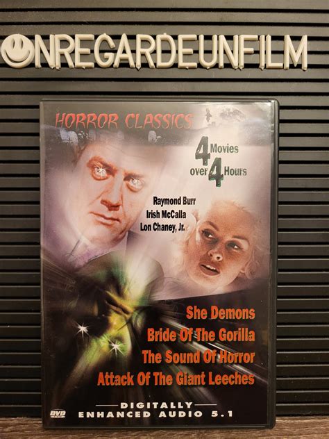 Horror Classics 8 Movies She Demons 1958 And Bride Of The Gorilla 1951