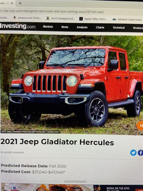 2021 Hercules Gladiator V8 | Jeep Gladiator (JT) News, Forum, Community ...