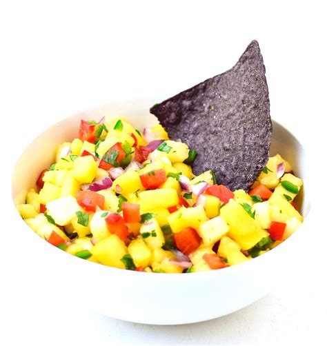 Mango Pineapple Salsa • Tastythin