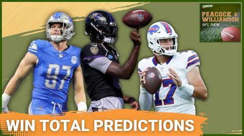 Nfl Win Total Predictions Over Unders For Every Team In 2024 Youtube