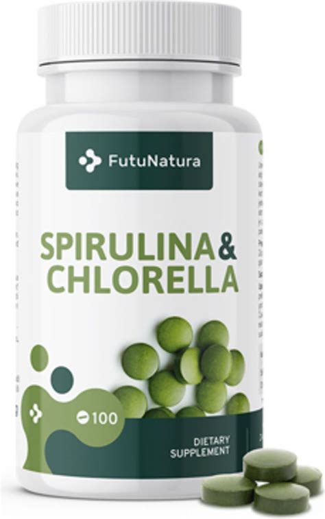 Spirulina I Chlorella Tabletki Futunatura Vitalabo Sklep