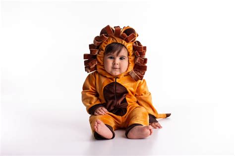 Fantasia De Leão Para Bebe - 9