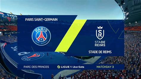 FIFA 23 Paris Saint Germain Vs Stade De Reims Ligue 1 PS5 4K