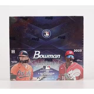 Bowman Sterling Baseball Hobby Box Chicago Sports Cards