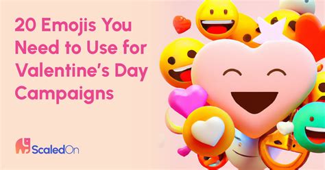 20 Best Emojis For Valentine’s Day Ad Campaigns