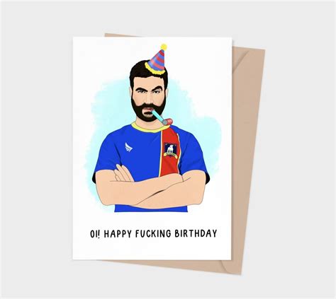 Ted Lasso Greeting Card Happy Birthday Roy Kent — Prorel Soccer Shop