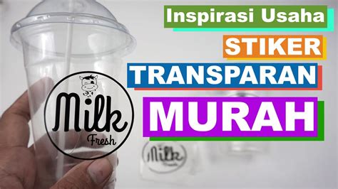 CARA PRINT STIKER TRANSPARAN DENGAN PRINTER BIASA YouTube