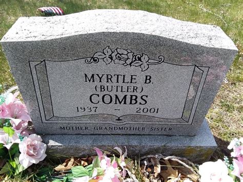 Myrtle Belle Butler Combs 1937 2001 Find A Grave Memorial