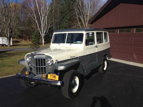 Willys Station Wagon Wagon White Grey For Sale