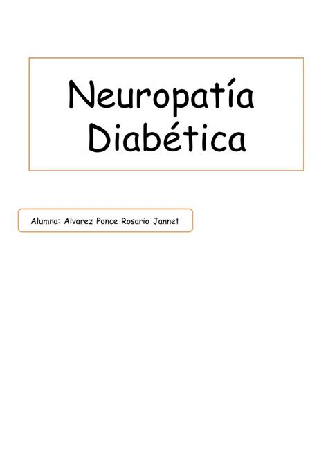 PDF Neuropatia Diabetica 1 DOKUMEN TIPS