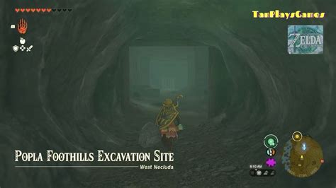 Popla Foothills Excavation Site BubbulFrog Location Zelda Tears Of