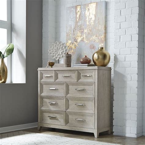 Belmar Bedroom Set Liberty Furniture Washed Taupe Finish