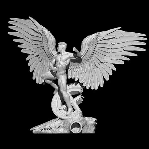 Angel Xmen Statue D Printing Model Stl