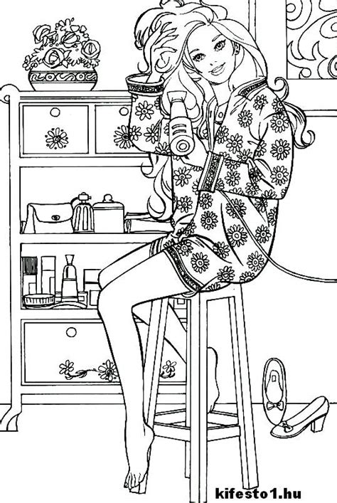 From Mc Donalds Barbie Spy Squad Coloring Pages Coloring Pages