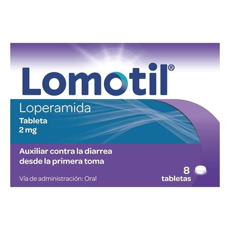 Lomotil 2 Mg 8 Tabletas Walmart