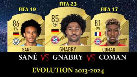 San Vs Gnabry Vs Coman Fifa Evolution Fifa Ea Fc Youtube