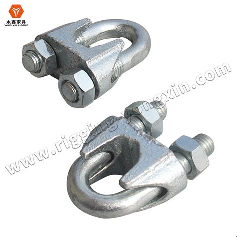 Din Inch To Inch Zinc Plated Malleable Wire Rope Clips