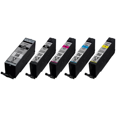 Canon Pgi Bk Cli Bk C M Y Multipack De Colores Cartuchos