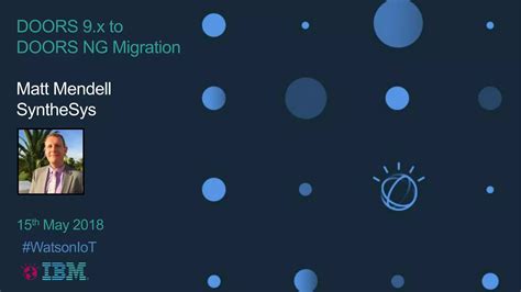 Migration from IBM DOORS 9 to DOORS Next Generation | PPT