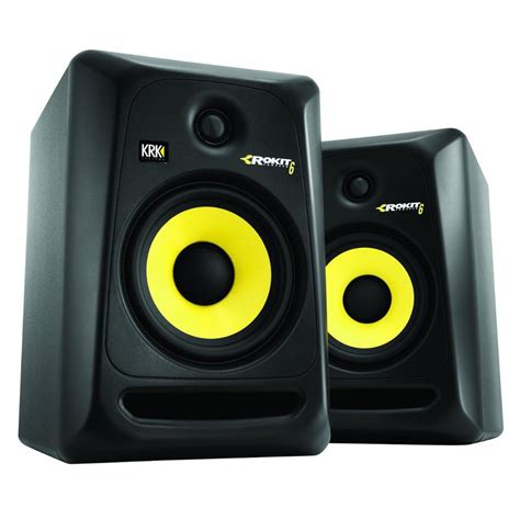 KRK Rokit RP6 G3 Med Stativer Par Gear4music