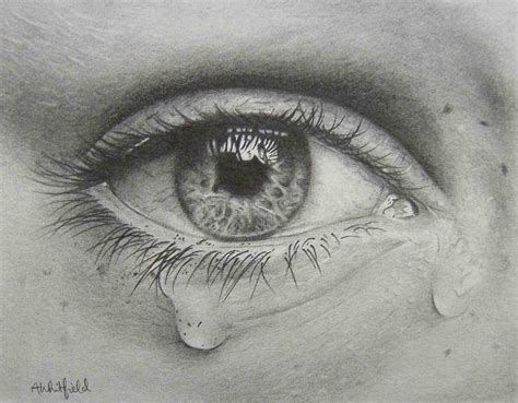 Eyes With Tears Drawing at PaintingValley.com | Explore collection of ...