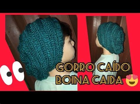 GORRO CAÍDO BOINA CAÍDA YouTube Patrón para boina de ganchillo